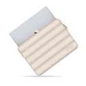 Torba na laptopa 13-14 Tech-Protect Puffy - beżowa Tech-Protect