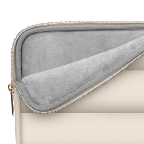 Torba na laptopa 13-14 Tech-Protect Puffy - beżowa Tech-Protect