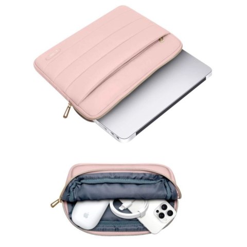 Torba na laptopa 13-14 Tech-Protect Puffy - różowa Tech-Protect
