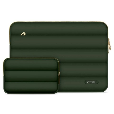 Torba na laptopa 15-16 Tech-Protect Puffy - oliwkowe Tech-Protect
