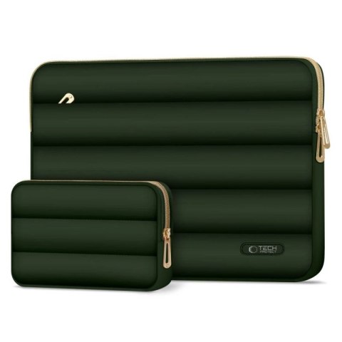 Torba na laptopa 15-16 Tech-Protect Puffy - oliwkowe Tech-Protect
