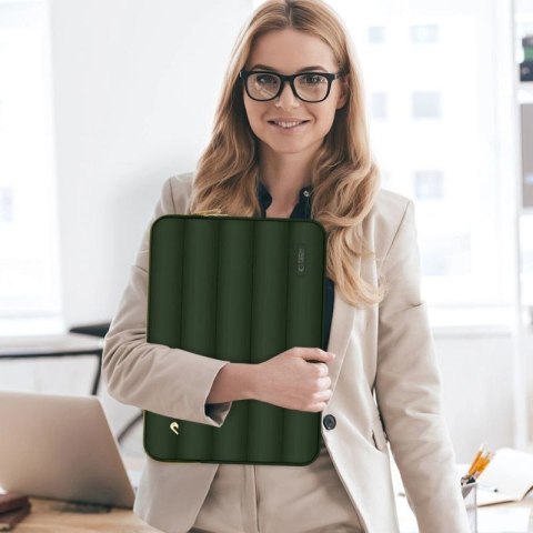 Torba na laptopa 15-16 Tech-Protect Puffy - oliwkowe Tech-Protect