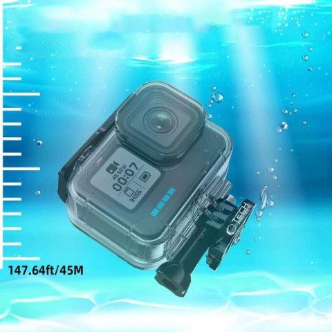 Etui Tech-Protect GA200 wodoodporne do GoPro Hero 9 / 10 / 11 / 12 - przezroczyste Tech-Protect