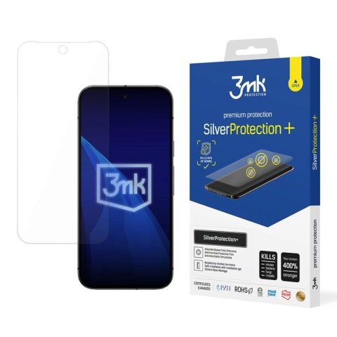 Folia ochronna antybakteryjna 3mk SilverProtection+ na Google Pixel 9A 3mk Protection
