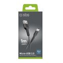 Kabel SBS LTHL200 USB-A - Micro-USB 1m - czarny SBS
