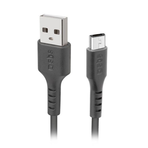 Kabel SBS TECABLEMICRO2K USB-A - Micro-USB 2 m - czarny SBS