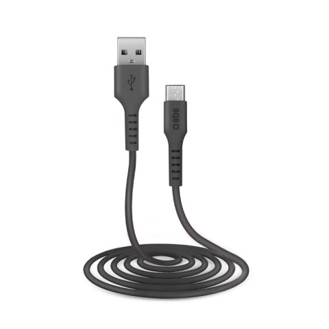 Kabel SBS TECABLEMICRO2K USB-A - Micro-USB 2 m - czarny SBS