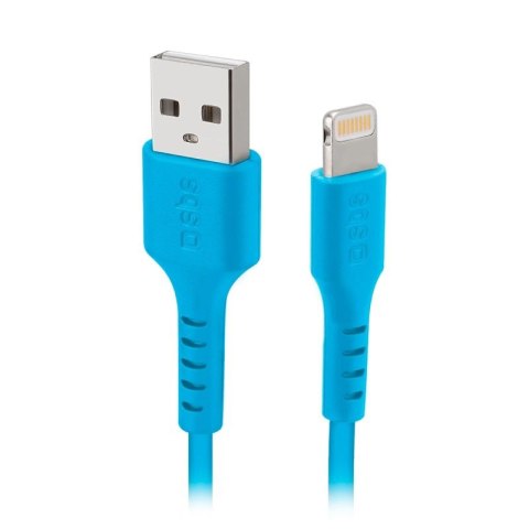 Kabel SBS TECABLEUSBIP589A USB-A - Lightning - niebieski SBS