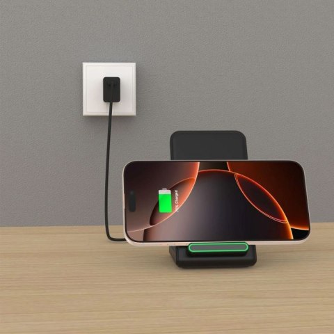 Ładowarka bezprzewodowa Tech-Protect QI15W-A40 - czarna Tech-Protect