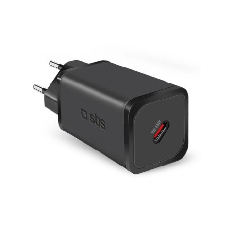 Ładowarka sieciowa SBS TETRGAN1C65W 65W GaN z Power Delivery - czarna SBS