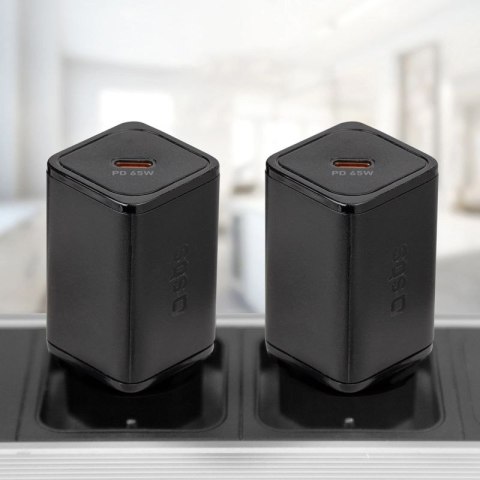 Ładowarka sieciowa SBS TETRGAN1C65W 65W GaN z Power Delivery - czarna SBS