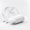 Ładowarka sieciowa SBS TETRPD20W 20W USB-A USB-C z Power Delivery - biała SBS
