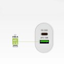 Ładowarka sieciowa SBS TETRPD20W 20W USB-A USB-C z Power Delivery - biała SBS