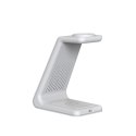 Stacja ładująca Tech-Protect QI15W-A36 3w1 dla Apple - biała Tech-Protect