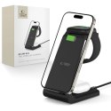 Stacja ładująca Tech-Protect QI15W-A36 3w1 dla Apple - czarna Tech-Protect