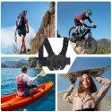 Szelki na klatkę piersiową Tech-Protect GA100 Chest Mount do GoPro / DJI - czarne Tech-Protect