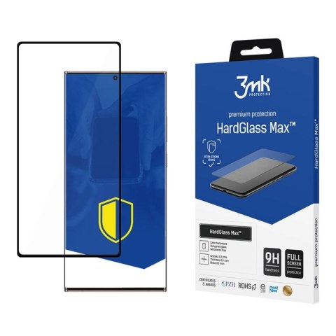 Szkło hartowane 3mk HardGlass Max FingerPrint na Samsung Galaxy Note 20 Ultra 5G 3mk Protection