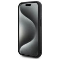 Etui Karl Lagerfeld 3D Rubber Signature na iPhone 15 Pro - czarne Karl Lagerfeld