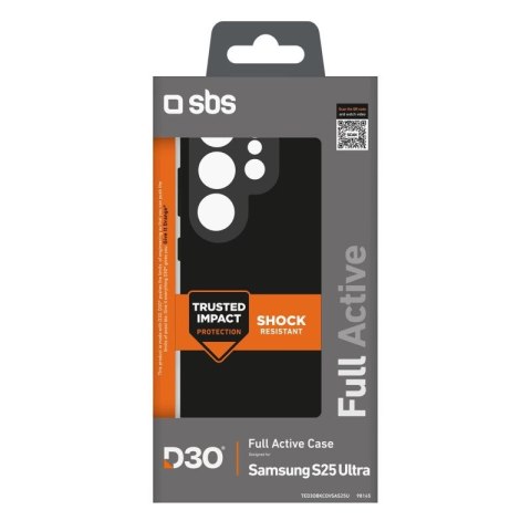 Etui SBS D3O do Samsung Galaxy S25 Ultra - czarne SBS