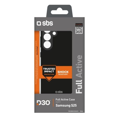 Etui SBS D3O do Samsung Galaxy S25 - czarne SBS