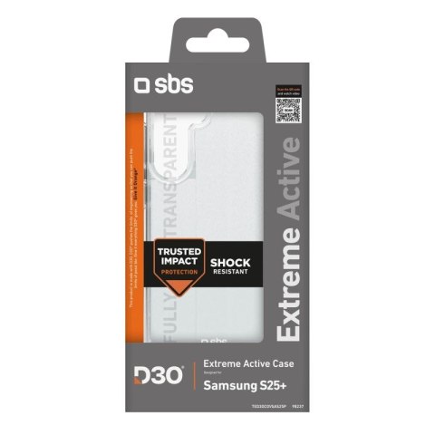 Etui SBS D3O do Samsung Galaxy S25+ - przezroczyste SBS