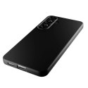 Etui silikonowe Puro Icon do Samsung Galaxy S25 - czarne Puro