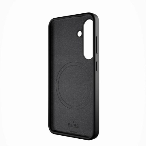 Etui silikonowe Puro Icon do Samsung Galaxy S25+ - czarne Puro