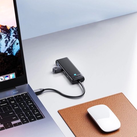 Hub USB-C Orico PAPW2AC-C3 stacja dokująca 2x USB-A 3.0 + 2x USB-C 3.0 - czarny Orico