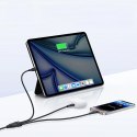 Kabel 3w1 Baseus Flash Series 3 100W USB-C - USB-C+USB-C+Lightning 1,5m + 3 x 0,25 m - czarny Baseus