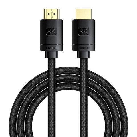 Kabel HDMI Baseus High Definition Series 8K 2m - czarny Baseus