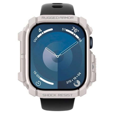 Pasek Spigen Rugged Armor na Apple Watch 10 46mm - beżowy Spigen