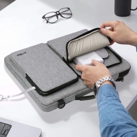 Torba na laptopa 15-16 Tech-Protect Defender Bag - szara Tech-Protect