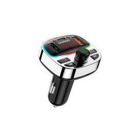 Transmiter Dudao R2PRO+ z portami ładowania PD25W Bluetooth 5.3 RGB - czarno-srebrny Dudao