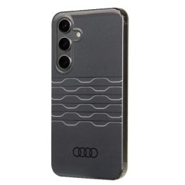 Etui Audi IML Geometric Pattern Case na Samsung Galaxy S24 - czarne Audi