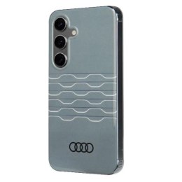 Etui Audi IML Geometric Pattern Case na Samsung Galaxy S24 - szare Audi