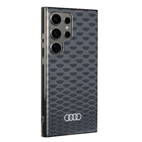 Etui Audi IML Stitching Pattern MagSafe Case na Samsung Galaxy S24 Ultra - czarne Audi