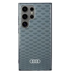Etui Audi IML Stitching Pattern MagSafe Case na Samsung Galaxy S24 Ultra - szare Audi