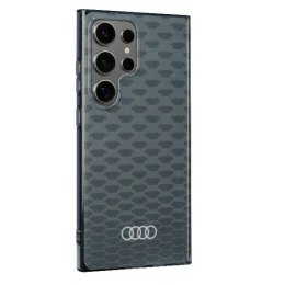 Etui Audi IML Stitching Pattern MagSafe Case na Samsung Galaxy S24 Ultra - szare Audi