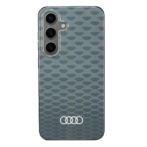 Etui Audi IML Stitching Pattern MagSafe Case na Samsung Galaxy S24 - szare Audi
