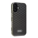 Etui Audi IML Stitching Pattern MagSafe na iPhone 16 6.1" - czarne Audi