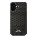 Etui Audi IML Stitching Pattern MagSafe na iPhone 16 Plus 6.7" - czarne Audi