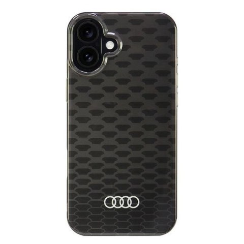 Etui Audi IML Stitching Pattern MagSafe na iPhone 16 Plus 6.7" - czarne Audi