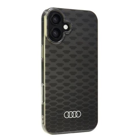 Etui Audi IML Stitching Pattern MagSafe na iPhone 16 Plus 6.7" - czarne Audi