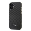Etui Audi IML Stitching Pattern MagSafe na iPhone 16 Plus 6.7" - czarne Audi