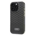 Etui Audi IML Stitching Pattern MagSafe na iPhone 16 Pro 6.3" - czarne Audi