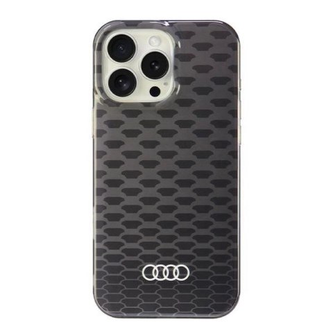 Etui Audi IML Stitching Pattern MagSafe na iPhone 16 Pro Max 6.9" - czarne Audi