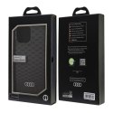 Etui Audi IML Stitching Pattern MagSafe na iPhone 16 Pro Max 6.9" - czarne Audi