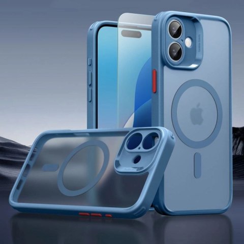 Etui ESR Classic Pro Set Halolock MagSafe na iPhone 16 - niebieskie ESR