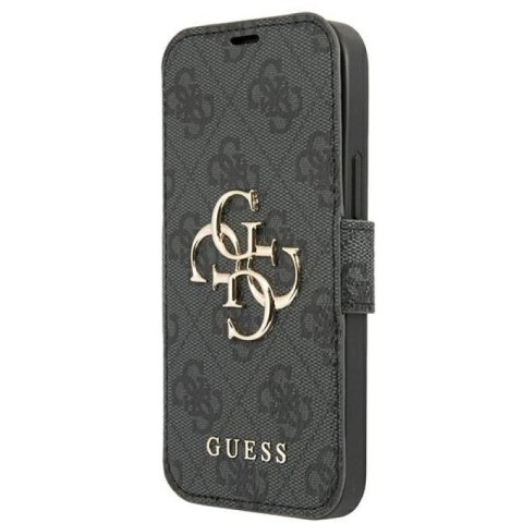 Etui Guess 4G Big Metal Logo na iPhone 13 Pro Max 6,7" - szare Guess