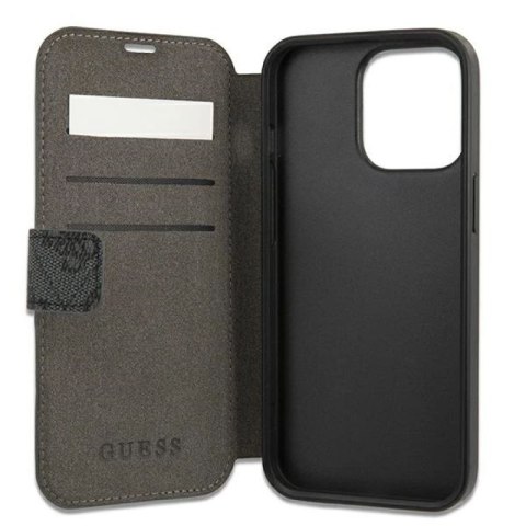 Etui Guess 4G Big Metal Logo na iPhone 13 Pro Max 6,7" - szare Guess